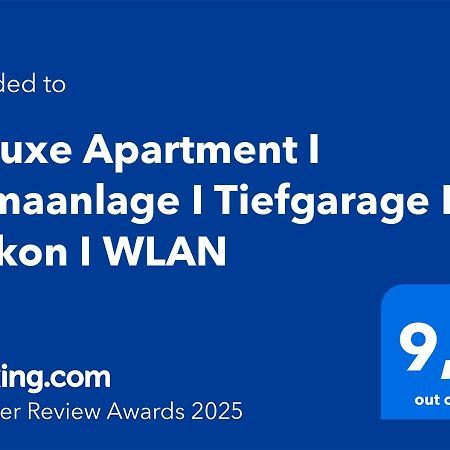 Deluxe Apartment I Klimaanlage I Tiefgarage I Balkon I Wlan Магдебург Екстер'єр фото