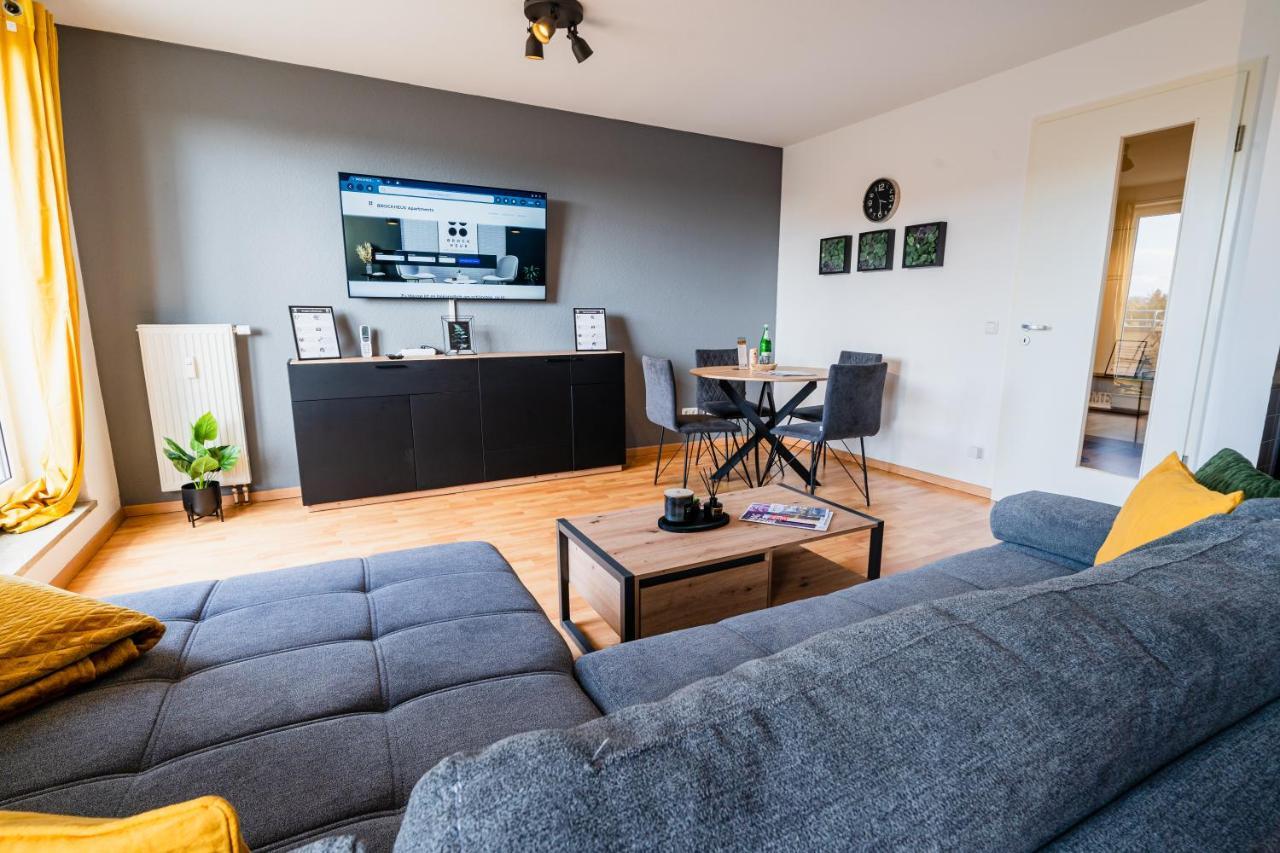 Deluxe Apartment I Klimaanlage I Tiefgarage I Balkon I Wlan Магдебург Екстер'єр фото